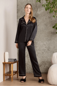 Pierre Cardin 1200 Bayan Pijama Takımı Siyah - 1