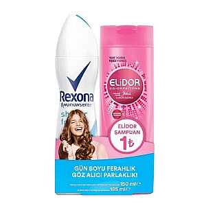 Rexona Kadın Deodorant 150 Ml + Elidor Şampuan 185 Ml Set - Rexona