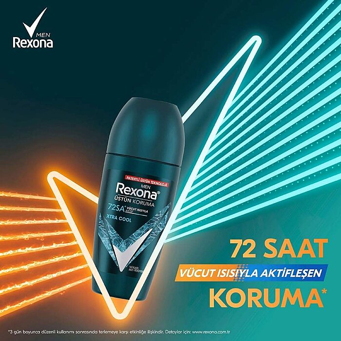 Rexona Men Xtra Cool 72H Roll-on 50 Ml - 2
