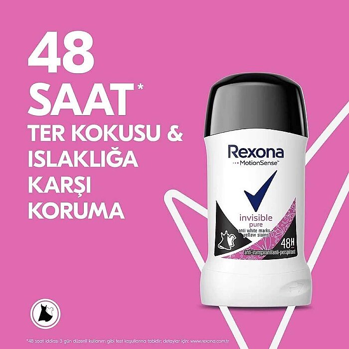 Rexona Women Invisible Pure Stick 40 Ml - 2