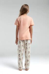 Rolly Polly Rp3585-2 Kız Çocuk Pijama Takımı Somon - 3