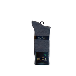 Ruwa 100 Erkek Bambu Soket Çorap Koyu Gri - Ruwa