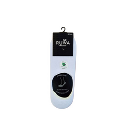 Ruwa 101 Erkek Babet Çorap Beyaz - Ruwa