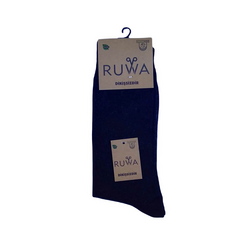 Ruwa 154 Erkek Yün Bambu Çorap Siyah - Ruwa