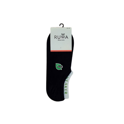 Ruwa 203 Kadın Sneaker Çorap Siyah - 1