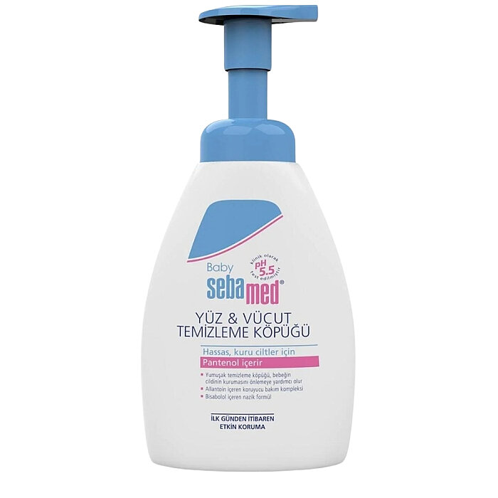 Sebamed Baby Yüz&Vücut Temizleme Köpüğü 400 Ml - 1