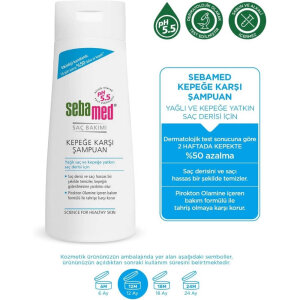 Sebamed Yağlı Kepekli Saçlar İçin Şampuan 200 Ml - 3
