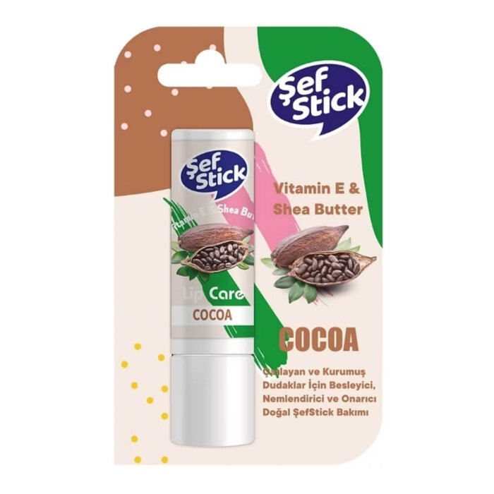 Şef Stick Lip Balm Cocoa 4.8 Gr - 1