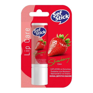 Şef Stick Lip Balm Strawberry 4.8 Gr - Şef Stick