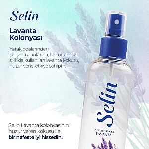 Selin Kolonya Nemlendiricili Lavanta 100 Ml - 2
