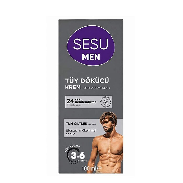 Sesu Tüy Dökücü Krem for Men 100 Ml - 1