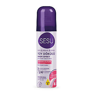 Sesu Tüy Dökücü Sprey Krem Hassas Cilt 150 Ml - Sesu