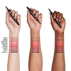 Shiseido Smu Lipliner Ink Duo 09 Scarlet - 4
