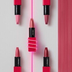 Shiseido Technosatin Gel Lipstick 408 Voltage Rose - 5