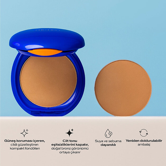 Shiseido Uv Protection Compact Foundation Dark Beige - 8