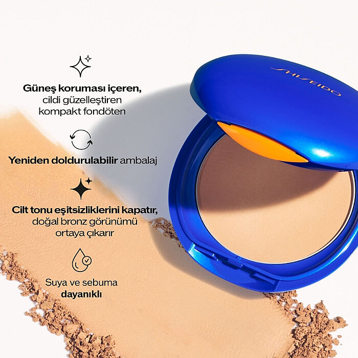 Shiseido Uv Protection Compact Foundation Medium Ochre - 4