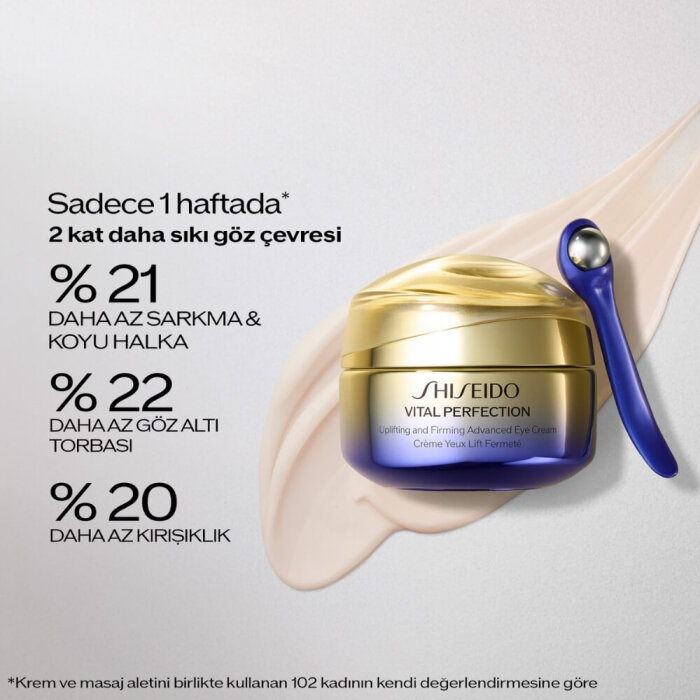 Shiseido Vital Perfection Advanced Eye Cream 15 Ml - 4