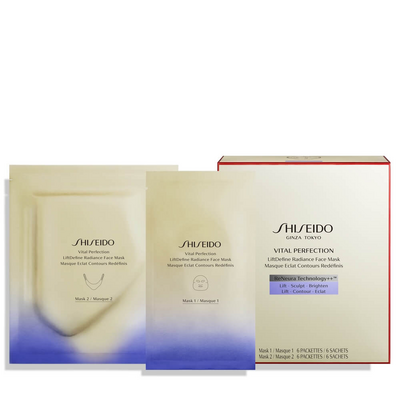 Shiseido Vital Perfection Lift Define Radiance Face Mask 6'lı - 2