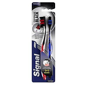Signal Performance Black Diş Fırçası 1+1 - Signal