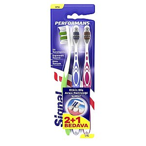 Signal Performans Diş Fırçası 2+1 - Signal