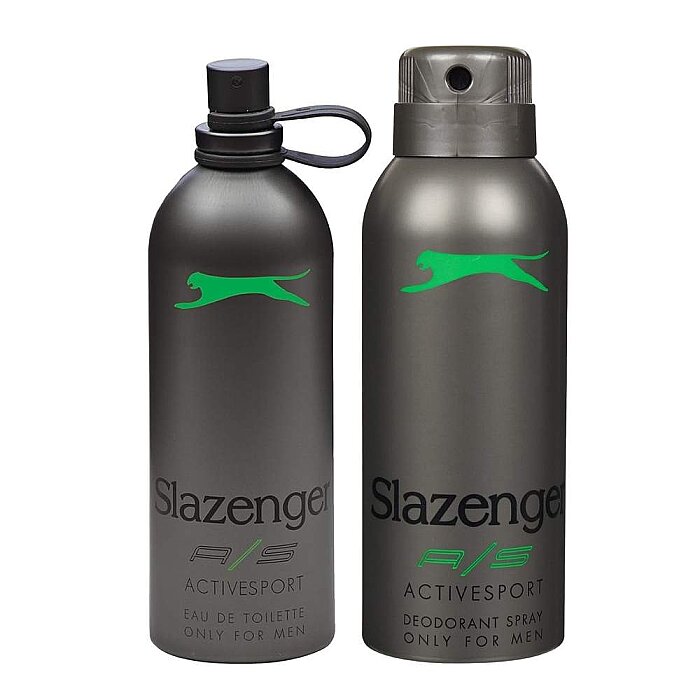 Slazenger Active Sport Yeşil Erkek Parfüm Edt 125 Ml + Deodorant 150 Ml Set - 1