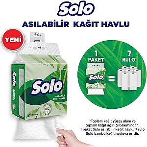 Solo Asılabilir Kağıt Havlu 1=7 - 2