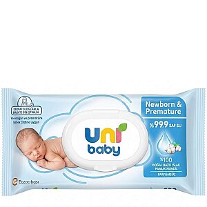 Uni Baby Newborn&Premature Islak Havlu 40'lı - Uni