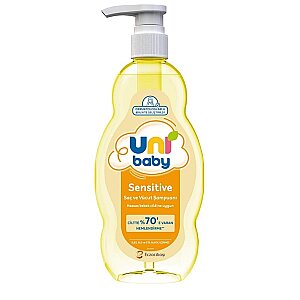 Uni Baby Sensitive Saç ve Vücut Şampuanı 500 Ml - Uni