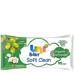 Uni Baby Zeytinyağlı Islak Havlu 90'lı 