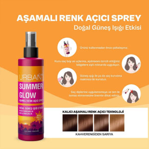 Urban Care Doğal Güneş Işığı Etkili Aşamalı Renk Açıcı Sprey 150 Ml - 5