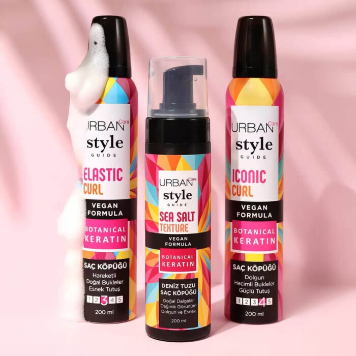 Urban Care Style Guide Iconic Curl Saç Köpüğü 200 Ml - 4