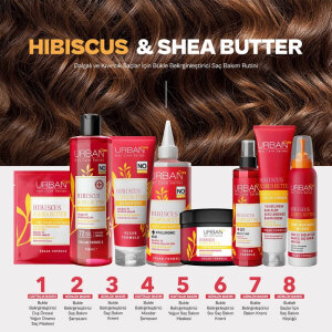 Urban Care Twisted Curls Hibiscus & Shea Butter Saç Bakım Maskesi 230 Ml - 6