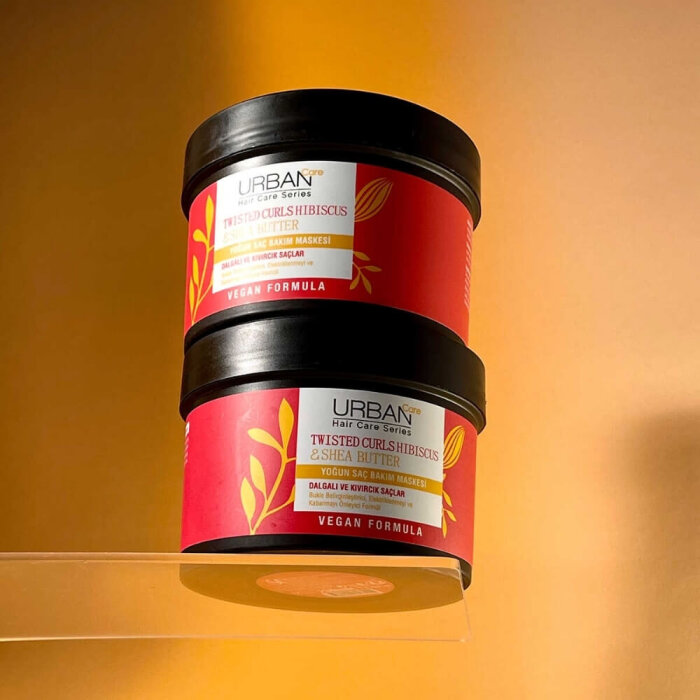 Urban Care Twisted Curls Hibiscus & Shea Butter Saç Bakım Maskesi 230 Ml - 3