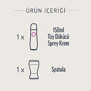 Veet Hassas Ciltler İçin Tüy Dökücü Sprey 150 Ml - 3