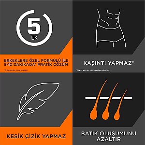 Veet Men Intimate Kit Tüy Dökücü Krem 100 Ml + Balsam 50 Ml Set - 2