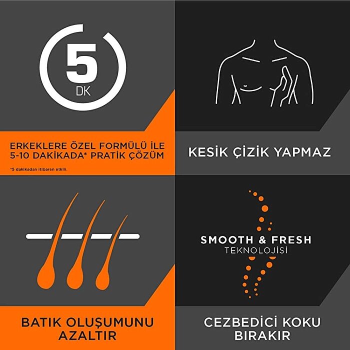 Veet Men Normal Ciltler İçin Tüy Dökücü Krem 200 Ml - 2