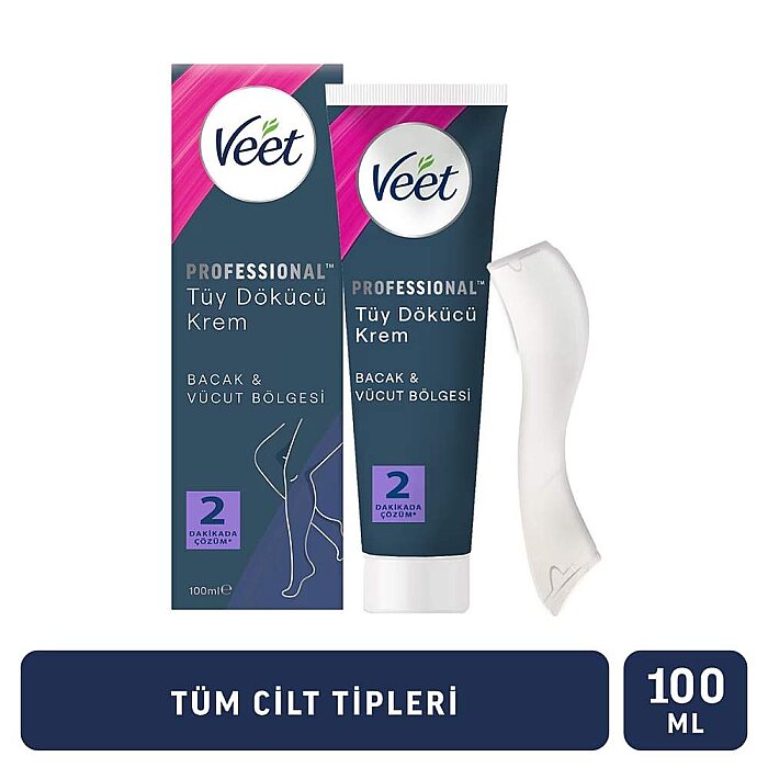 Veet Professional All Skins Tüy Dökücü Krem 100 Ml - 2