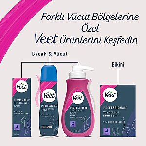 Veet Professional All Skins Tüy Dökücü Krem 200 Ml - 7