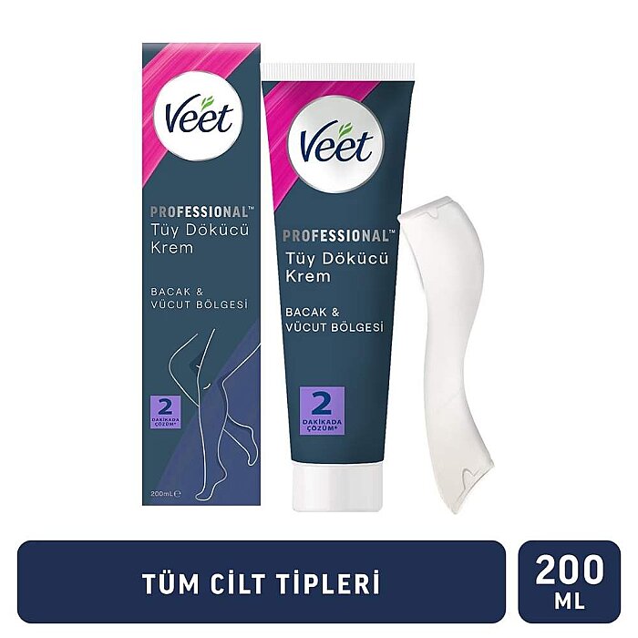 Veet Professional All Skins Tüy Dökücü Krem 200 Ml - 2
