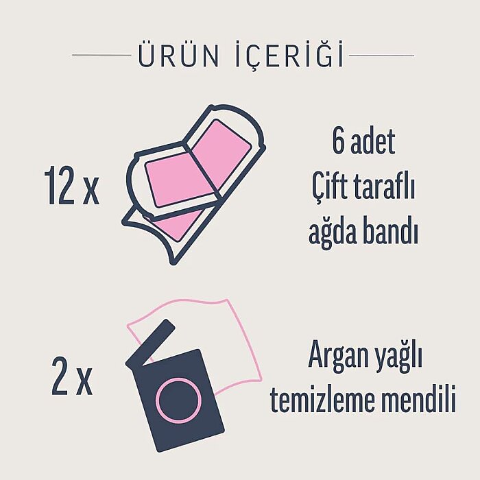 Veet Professional Normal Ciltler İçin Ağda Bandı 12'li - 3