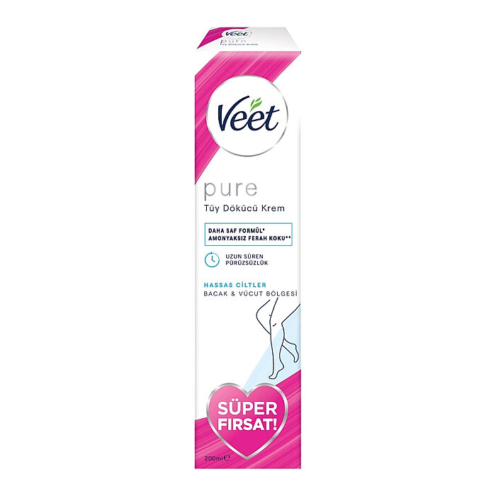 Veet Pure Sensitive Promo Tüy Dökücü Krem 200 Ml - 2