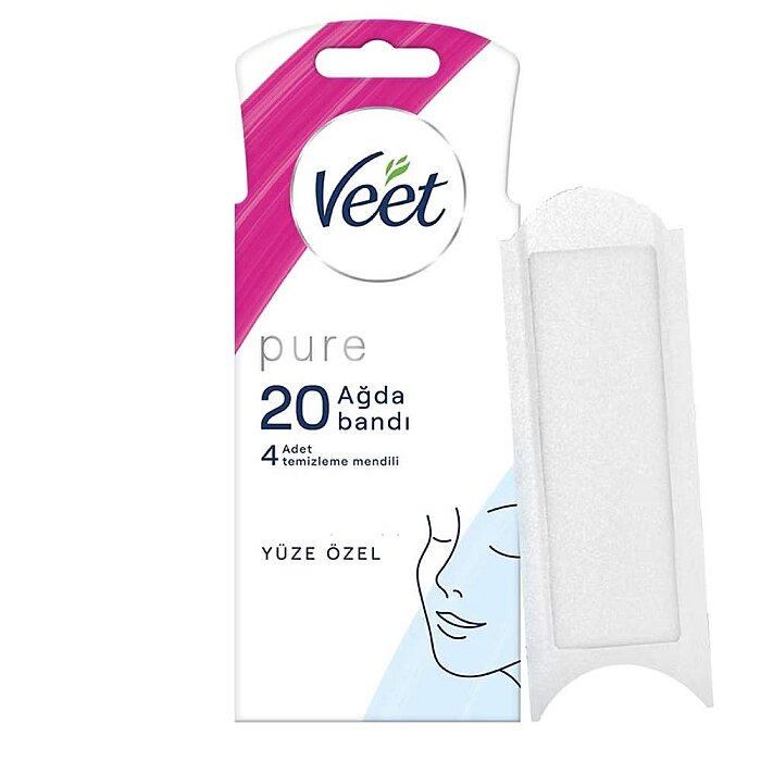 Veet Pure Yüz Ağda Bandı 20'li - 1