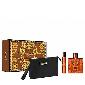 Versace Eros Najim Parfüm 100 Ml + Parfüm 10 Ml + Pouch Set - Versace