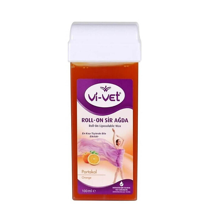 Vi-Vet Kartuş Sir Ağda Roll-On Portakal 100 Ml - 1