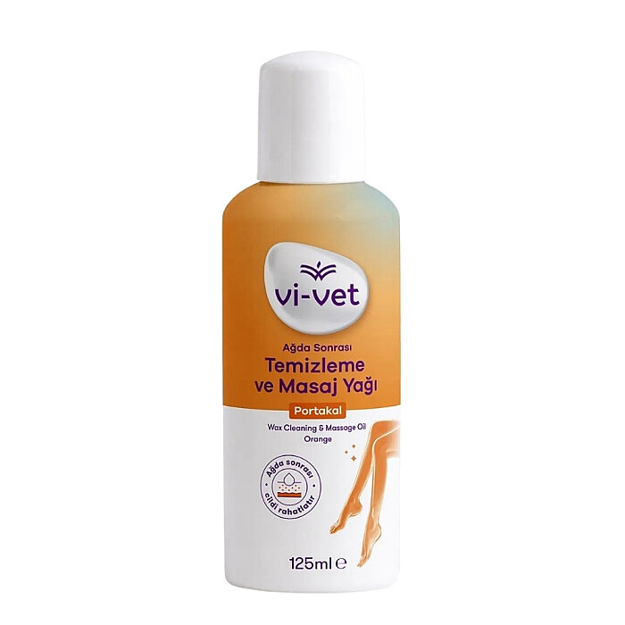Vi-Vet Sir Ağda Sonrası Temizleme&Masaj Yağı Portakal 125 Ml - 1