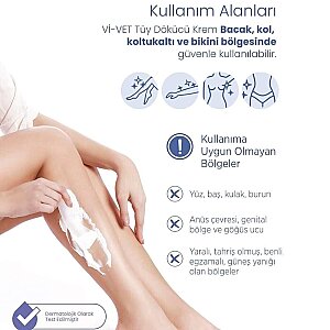 Vi-Vet Tüy Dökücü Krem 100 Ml - 3