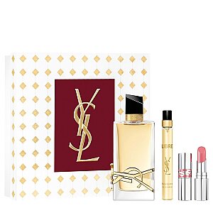 YSL Libre Kadın Parfüm Edp 90 Ml + Edp 10 Ml + Mini Loveshine Ruj 44 Set - YSL