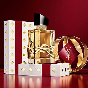 YSL Libre Kadın Parfüm Edp 90 Ml + Edp 10 Ml + Mini Loveshine Ruj 44 Set - 2