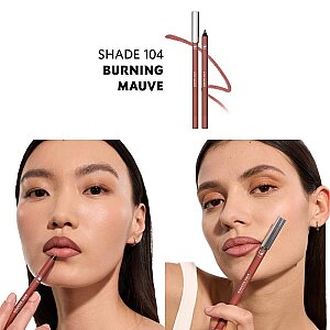 YSL Lovenude Kiss Shaper Lip Liner 104 Burning Mauve - 3
